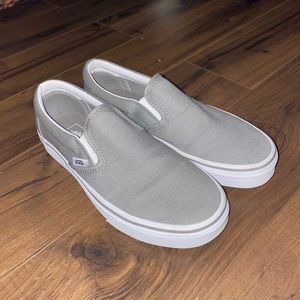 Grey Slip on Vans